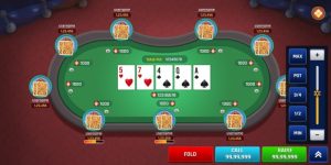 Trò chơi Poker với những vòng cược đầy gay cấn